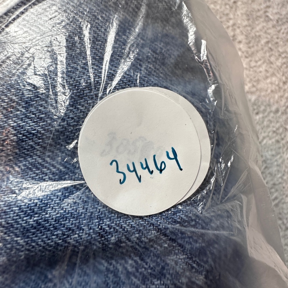 Levi's Carpenter Jeans Mens 33x32 (35x29) Blue Denim Utility Hammer Loop Y2K - Picture 11 of 11